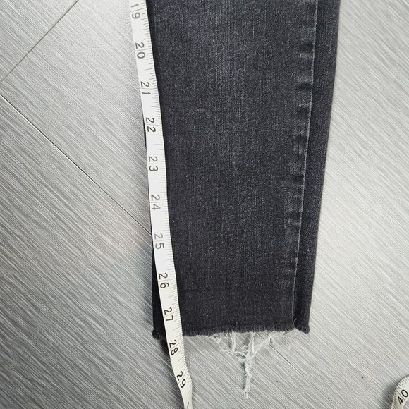 STS Blue Emma Ankle Skinny Black Distressed Jeans Womens Size 26 - Picture 12 of 12